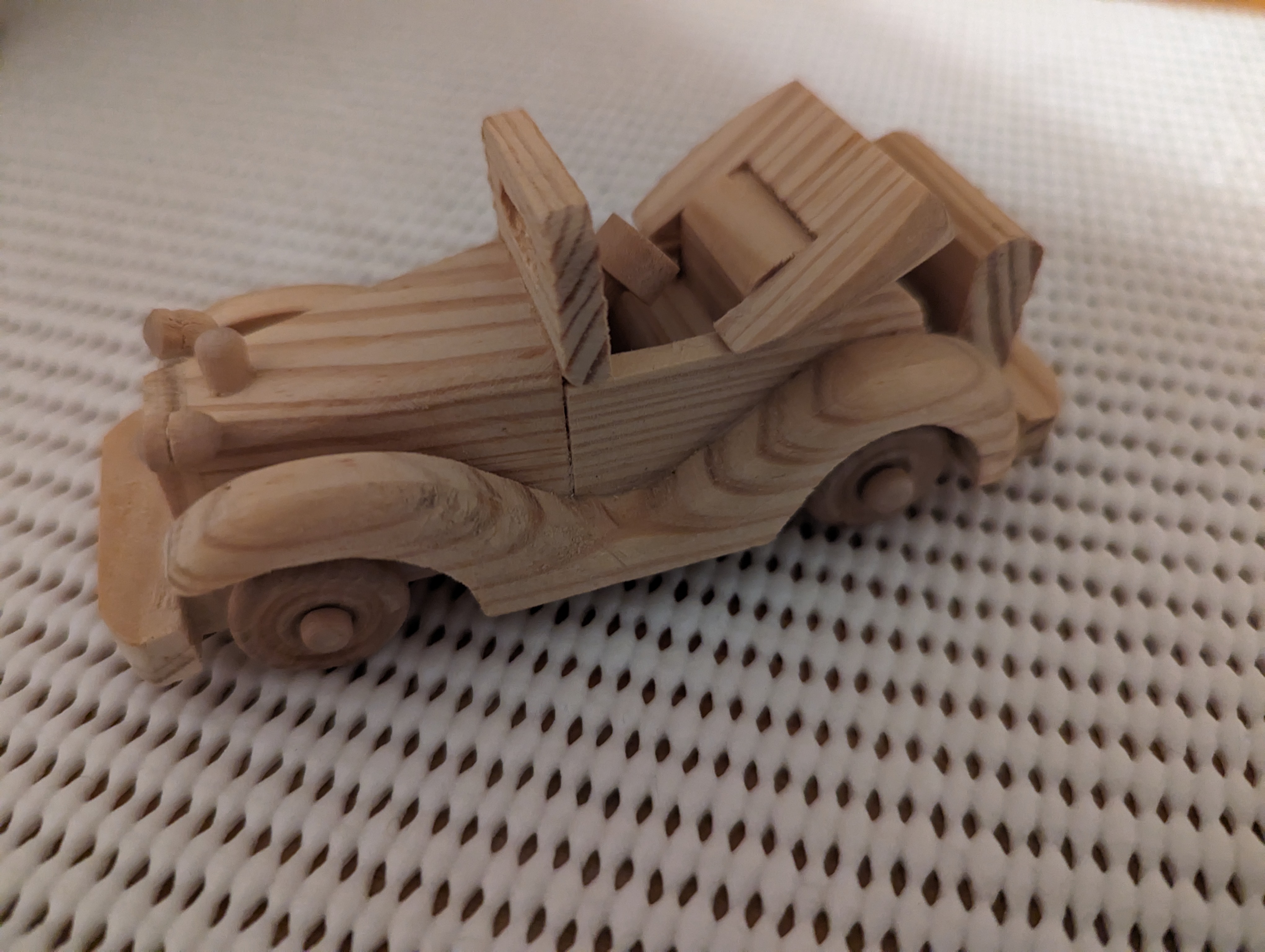 Old 20s wooden car