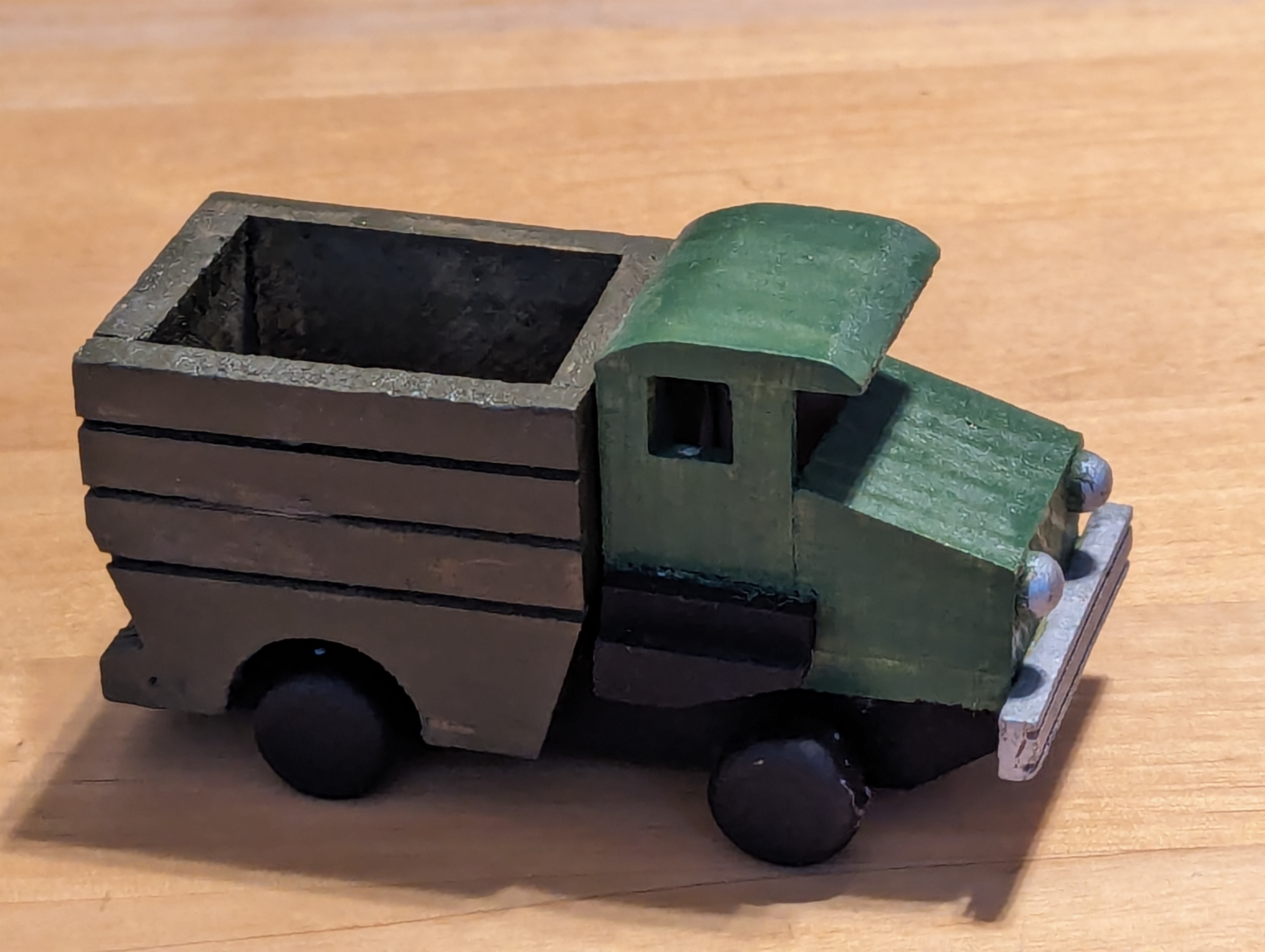 Wooden Dump Truck