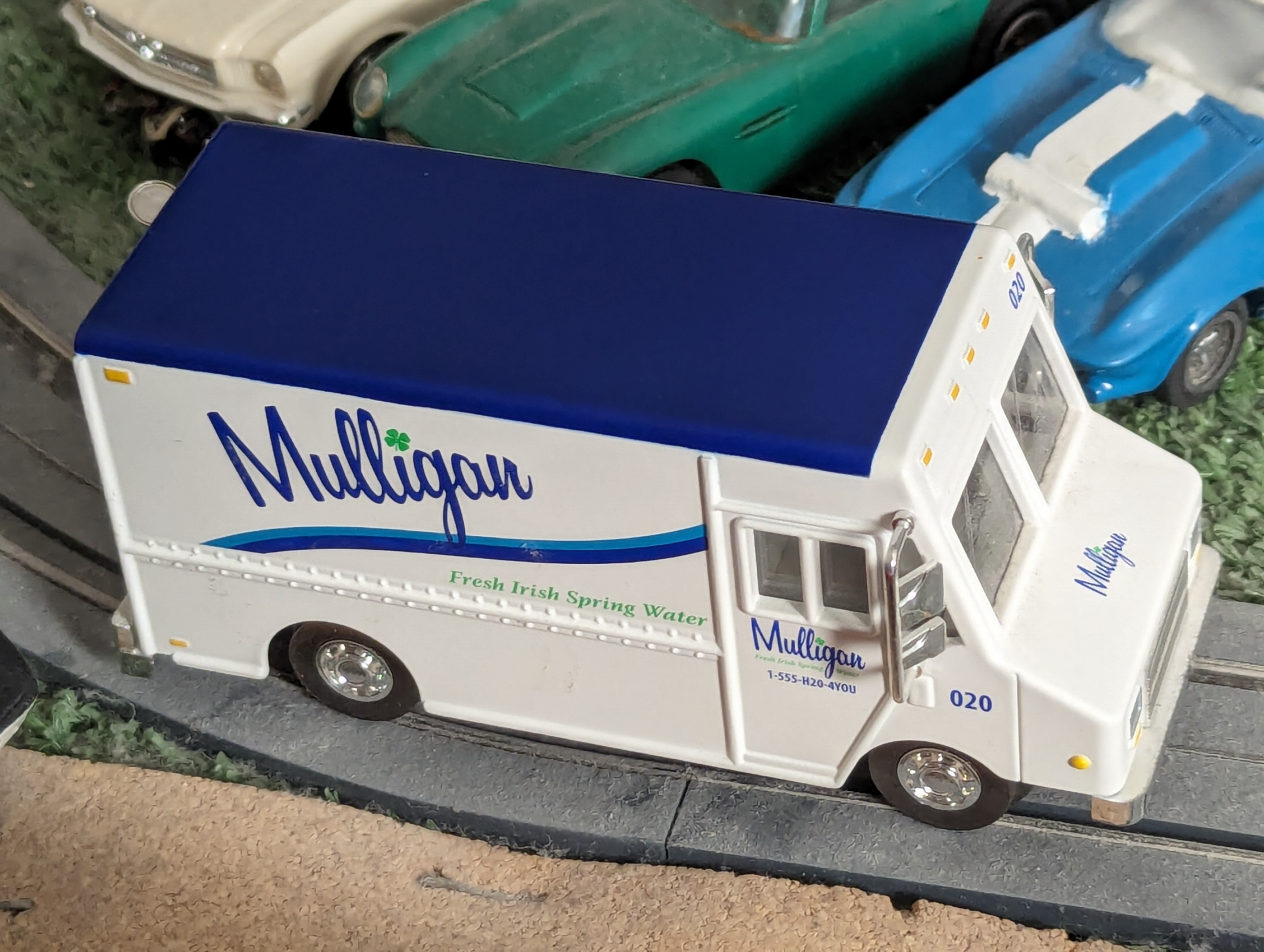 Mulligan Water delivery van