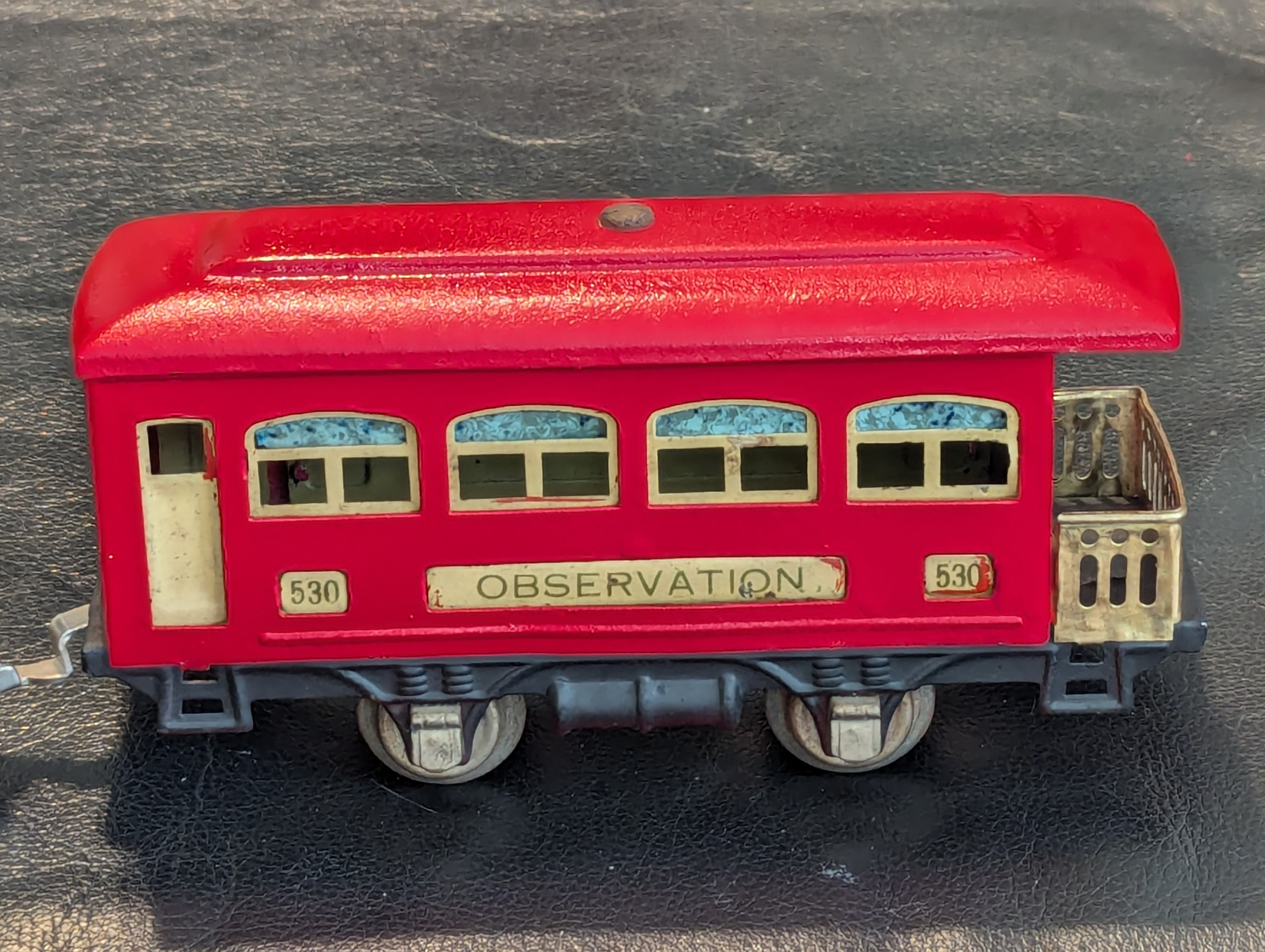 530 Observation car prewar tinplate