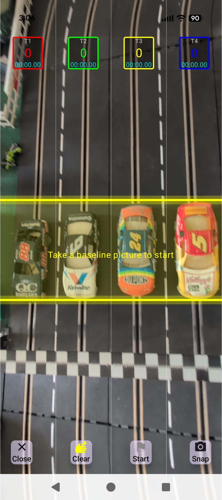 Overhead Camera Setup